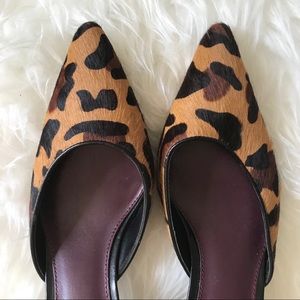 Liz Claiborne Leopard heels